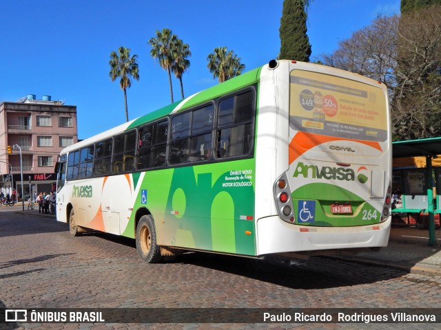 Anversa Transporte Coletivo 264 na cidade de Bagé, Rio Grande do Sul, Brasil, por Paulo Ricardo  Rodrigues Villanova. Número da foto: #12775842.
