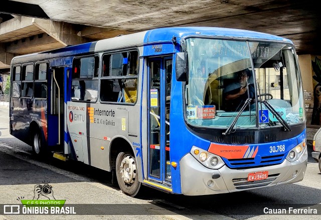 Empresa de Ônibus Vila Galvão 30.768 na cidade de São Paulo, São Paulo, Brasil, por Cauan Ferreira. Número da foto: #12775503.