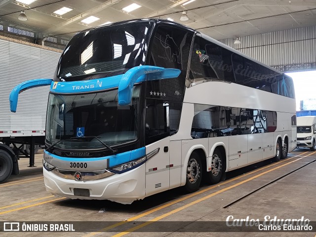 TransNi Transporte e Turismo 30000 na cidade de São Vicente, São Paulo, Brasil, por Carlos Eduardo. Número da foto: #12776239.