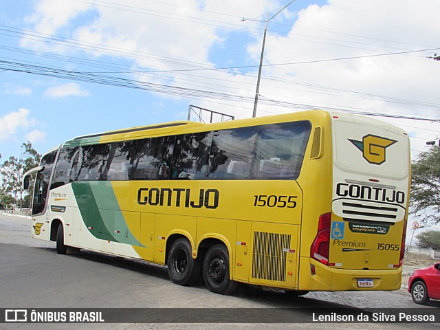 Empresa Gontijo de Transportes 15055 na cidade de Caruaru, Pernambuco, Brasil, por Lenilson da Silva Pessoa. Número da foto: #12775579.