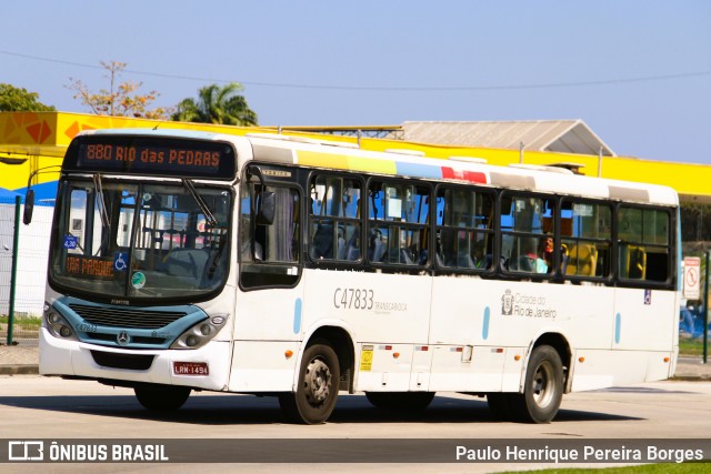 Viação Redentor C47833 na cidade de Rio de Janeiro, Rio de Janeiro, Brasil, por Paulo Henrique Pereira Borges. Número da foto: #12776213.