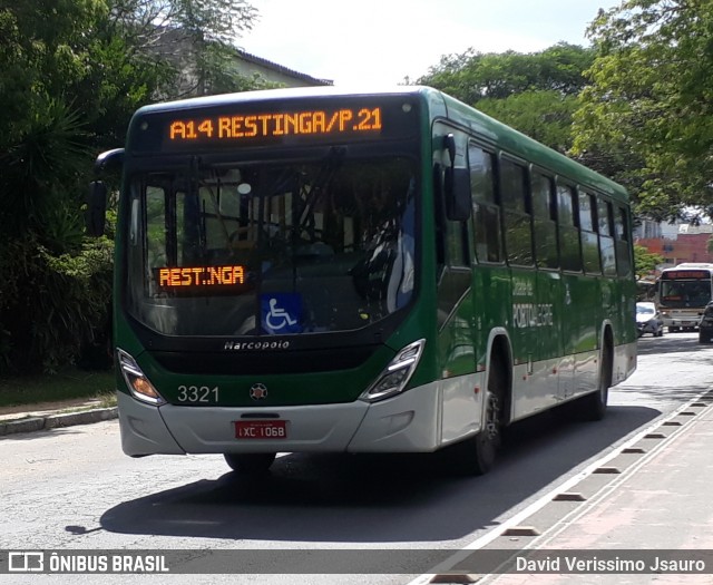 Sudeste Transportes Coletivos 3321 na cidade de Porto Alegre, Rio Grande do Sul, Brasil, por David Verissimo Jsauro. Número da foto: #12774507.