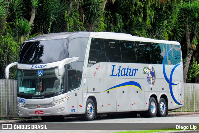 Liatur Turismo 1570 na cidade de Curitiba, Paraná, Brasil, por Diego Lip. Número da foto: #12776242.