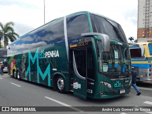 Empresa de Ônibus Nossa Senhora da Penha 64203 na cidade de Barueri, São Paulo, Brasil, por André Luiz Gomes de Souza. Número da foto: #12774427.