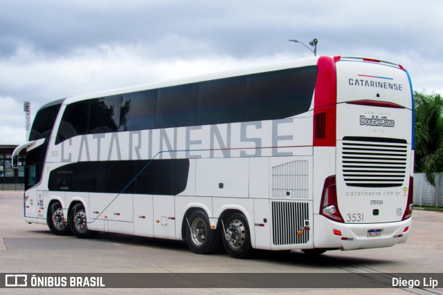 Auto Viação Catarinense 3531 na cidade de Curitiba, Paraná, Brasil, por Diego Lip. Número da foto: #12776559.