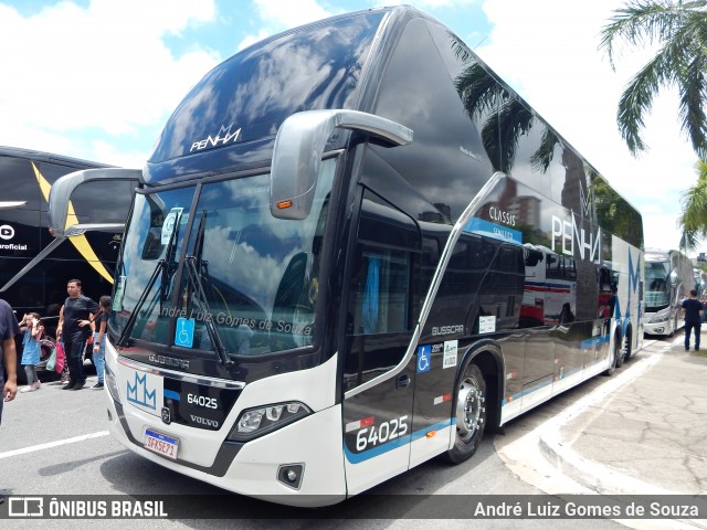 Empresa de Ônibus Nossa Senhora da Penha 64025 na cidade de Barueri, São Paulo, Brasil, por André Luiz Gomes de Souza. Número da foto: #12774419.