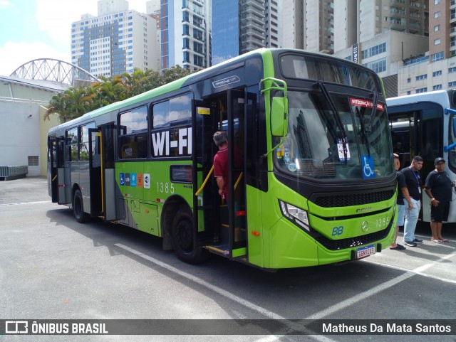 BB Transportes e Turismo 1385 na cidade de Barueri, São Paulo, Brasil, por Matheus Da Mata Santos. Número da foto: #12775451.