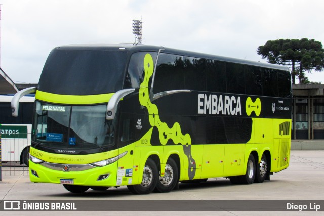 Viação Garcia 0009 na cidade de Curitiba, Paraná, Brasil, por Diego Lip. Número da foto: #12776618.