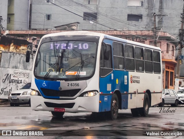 Transcooper > Norte Buss 2 6356 na cidade de São Paulo, São Paulo, Brasil, por Valnei Conceição. Número da foto: #12775134.