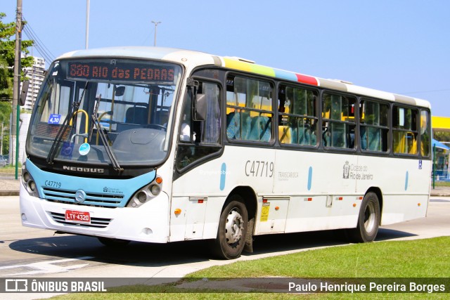 Viação Redentor C47719 na cidade de Rio de Janeiro, Rio de Janeiro, Brasil, por Paulo Henrique Pereira Borges. Número da foto: #12776209.