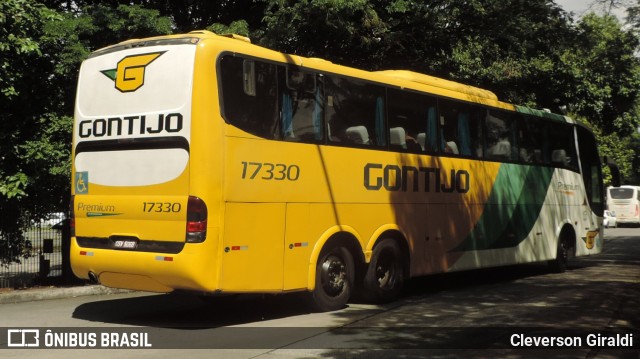 Empresa Gontijo de Transportes 17330 na cidade de São Paulo, São Paulo, Brasil, por Cleverson Giraldi. Número da foto: #12776469.