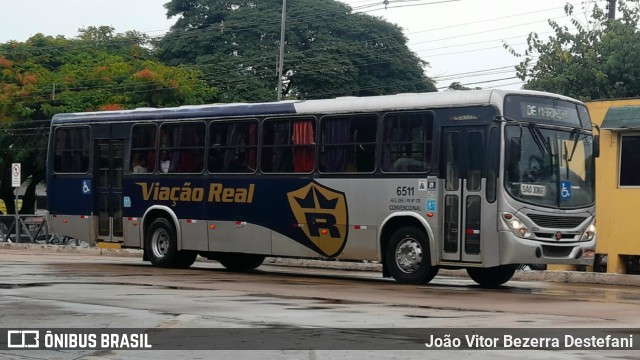 Viação Real 6511 na cidade de Maringá, Paraná, Brasil, por João Vitor Bezerra Destefani. Número da foto: #12774554.