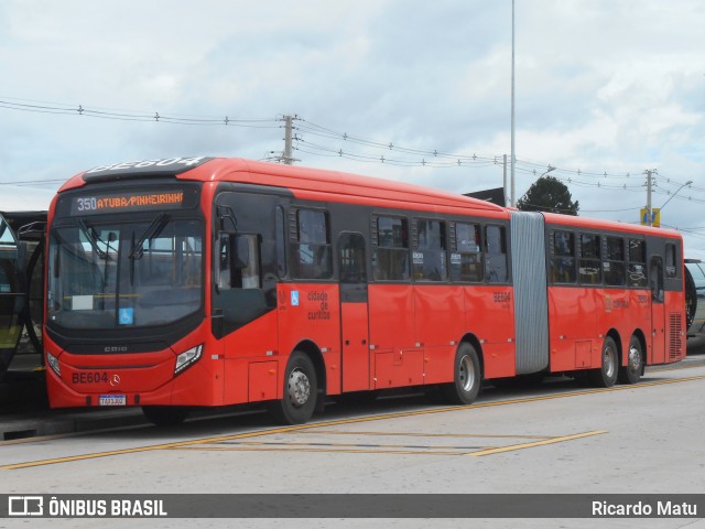 Transporte Coletivo Glória BE604 na cidade de Curitiba, Paraná, Brasil, por Ricardo Matu. Número da foto: #12776493.