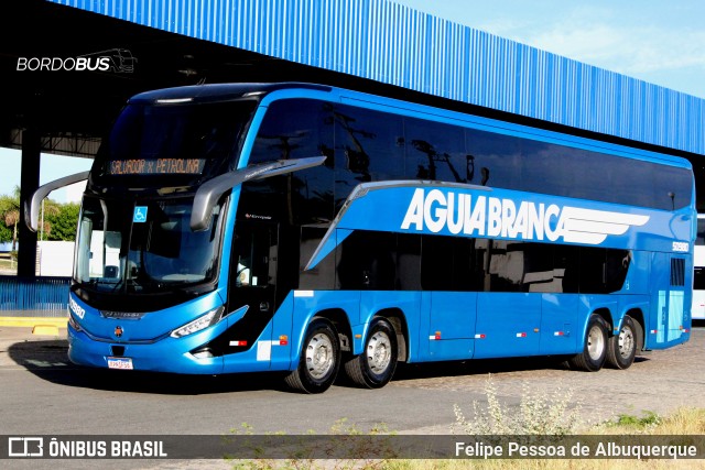 Viação Águia Branca 50980 na cidade de Petrolina, Pernambuco, Brasil, por Felipe Pessoa de Albuquerque. Número da foto: #12775845.