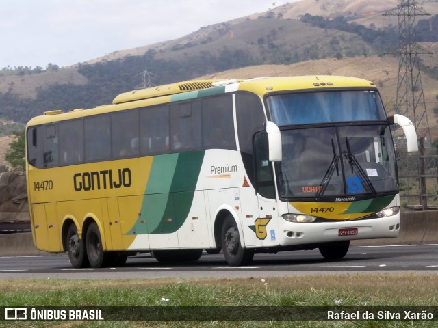 Empresa Gontijo de Transportes 14470 na cidade de Roseira, São Paulo, Brasil, por Rafael da Silva Xarão. Número da foto: #12775422.