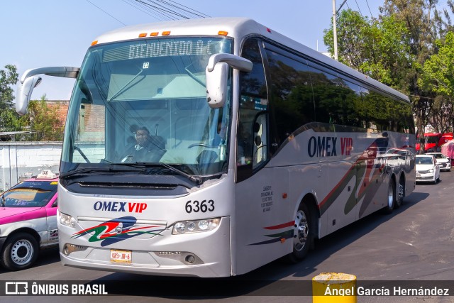 OMEX - Ómnibus Mexicanos 6363 na cidade de Ciudad de México, México, por Ángel García Hernández. Número da foto: #12774621.