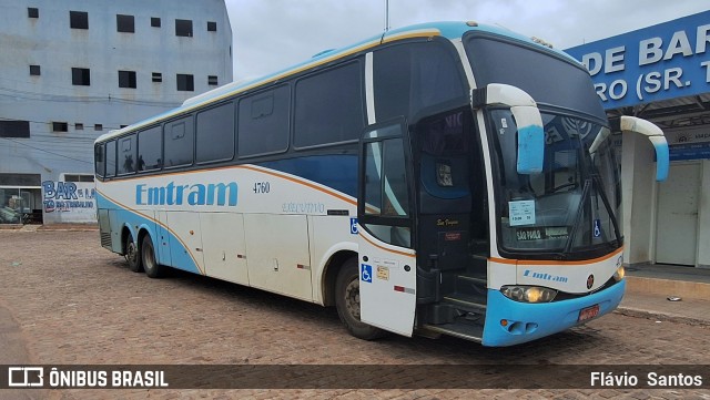 Emtram 4760 na cidade de Barra da Estiva, Bahia, Brasil, por Flávio  Santos. Número da foto: #12774700.