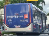 BR Mobilidade Baixada Santista 824107 na cidade de São Vicente, São Paulo, Brasil, por Carlos Eduardo. Número da foto: #:id.