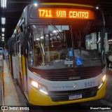 Viação Sorriso de Minas 5121 na cidade de Uberlândia, Minas Gerais, Brasil, por Marcel Fagundes. Número da foto: #:id.