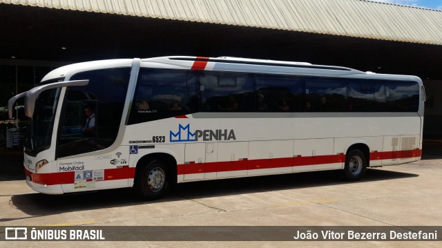 Empresa de Ônibus Nossa Senhora da Penha 6523 na cidade de Maringá, Paraná, Brasil, por João Vitor Bezerra Destefani. Número da foto: #12702221.