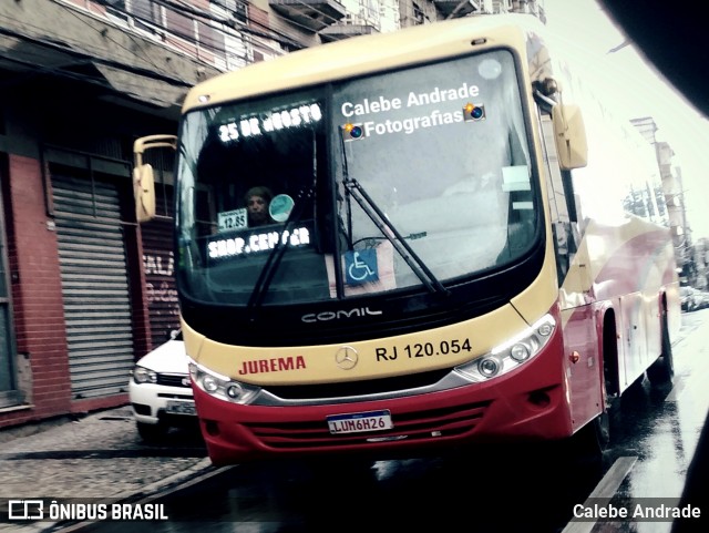 Auto Viação Jurema RJ 120.054 na cidade de Duque de Caxias, Rio de Janeiro, Brasil, por Calebe Andrade. Número da foto: #12699426.