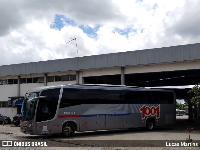 Auto Viação 1001 RJ 108.1218 na cidade de Campos dos Goytacazes, Rio de Janeiro, Brasil, por Lucas Martins. Número da foto: #12700575.