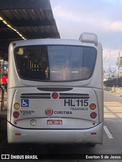 Auto Viação Redentor HL115 na cidade de Curitiba, Paraná, Brasil, por Everton S de Jesus. Número da foto: #12699632.