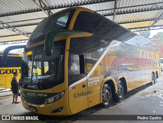 Empresa Gontijo de Transportes 25075 na cidade de Guarapari, Espírito Santo, Brasil, por Pedro Castro. Número da foto: #12702479.
