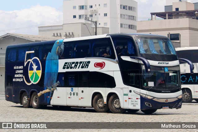Eucatur - Empresa União Cascavel de Transportes e Turismo 5855 na cidade de Balneário Camboriú, Santa Catarina, Brasil, por Matheus Souza. Número da foto: #12702258.