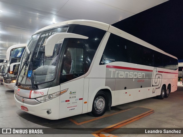 Transpen Transporte Coletivo e Encomendas 39070 na cidade de Castro, Paraná, Brasil, por Leandro Sanchez. Número da foto: #12701536.