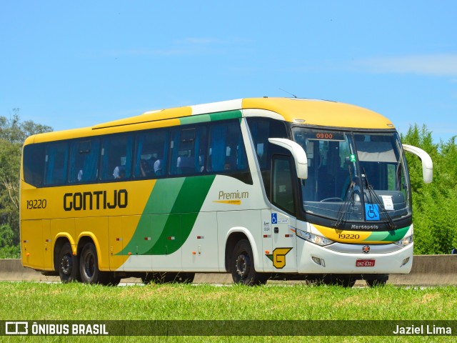 Empresa Gontijo de Transportes 19220 na cidade de Pindamonhangaba, São Paulo, Brasil, por Jaziel Lima. Número da foto: #12702220.