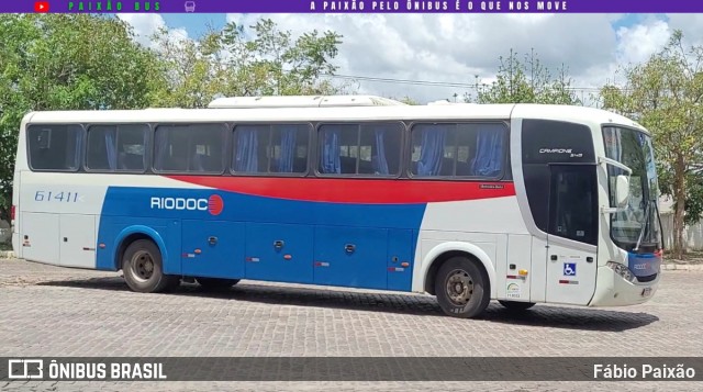 Viação Riodoce 61411 na cidade de Vitória da Conquista, Bahia, Brasil, por Fábio Paixão. Número da foto: #12699350.