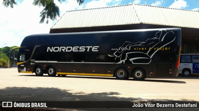 Expresso Nordeste 5520 na cidade de Maringá, Paraná, Brasil, por João Vitor Bezerra Destefani. Número da foto: #12702297.