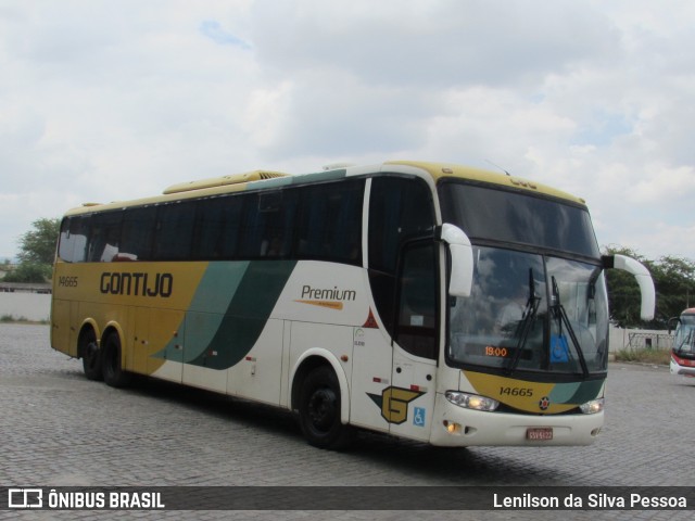 Empresa Gontijo de Transportes 14665 na cidade de Caruaru, Pernambuco, Brasil, por Lenilson da Silva Pessoa. Número da foto: #12701203.