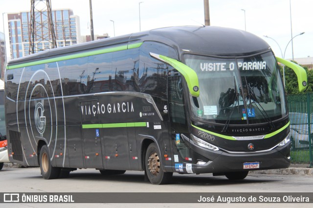 Viação Garcia 92000 na cidade de São Paulo, São Paulo, Brasil, por José Augusto de Souza Oliveira. Número da foto: #12700863.