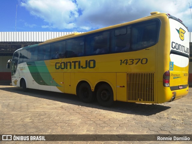 Empresa Gontijo de Transportes 14370 na cidade de São João Evangelista, Minas Gerais, Brasil, por Ronnie Damião. Número da foto: #12699604.