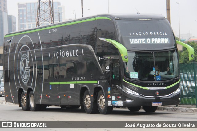 Viação Garcia 88039 na cidade de São Paulo, São Paulo, Brasil, por José Augusto de Souza Oliveira. Número da foto: #12700985.