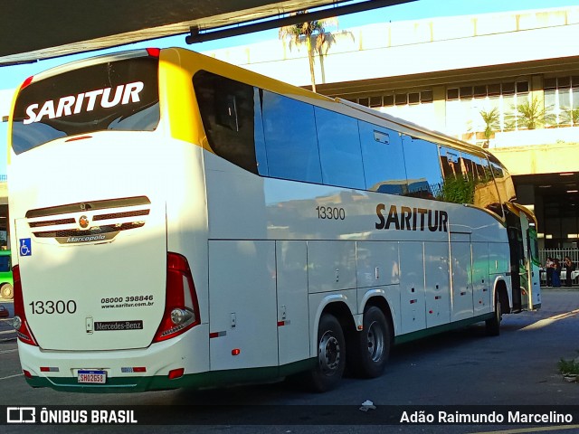 Saritur - Santa Rita Transporte Urbano e Rodoviário 13300 na cidade de Belo Horizonte, Minas Gerais, Brasil, por Adão Raimundo Marcelino. Número da foto: #12699239.