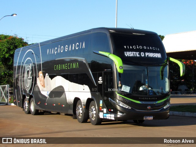 Viação Garcia 86129 na cidade de Maringá, Paraná, Brasil, por Robson Alves. Número da foto: #12702272.