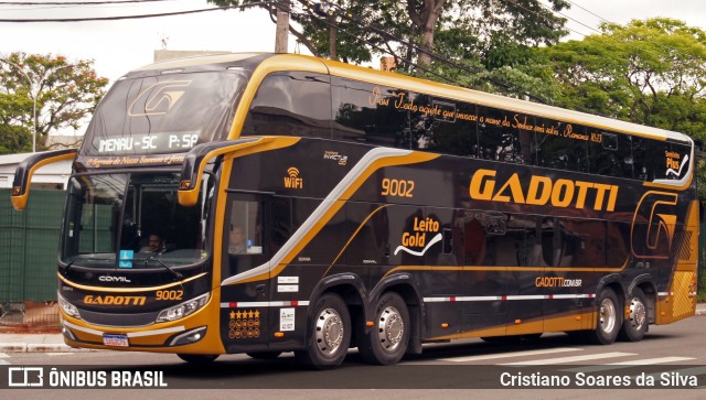Auto Viação Gadotti 9002 na cidade de São Paulo, São Paulo, Brasil, por Cristiano Soares da Silva. Número da foto: #12701739.