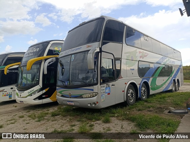 LCJ Turismo 2714 na cidade de Roseira, São Paulo, Brasil, por Vicente de Paulo Alves. Número da foto: #12701379.