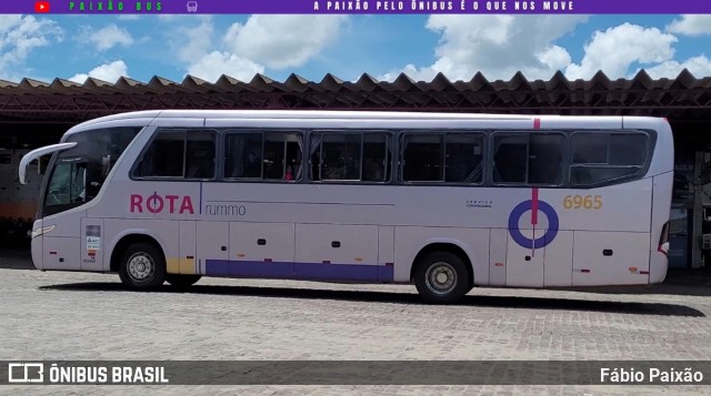 Rota Transportes Rodoviários 6965 na cidade de Vitória da Conquista, Bahia, Brasil, por Fábio Paixão. Número da foto: #12699566.