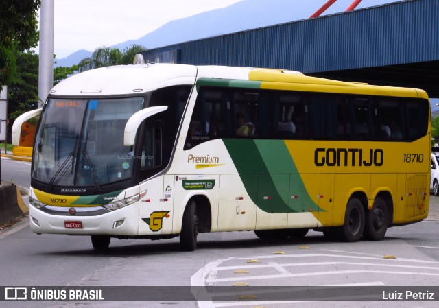 Empresa Gontijo de Transportes 18710 na cidade de Resende, Rio de Janeiro, Brasil, por Luiz Petriz. Número da foto: #12699816.