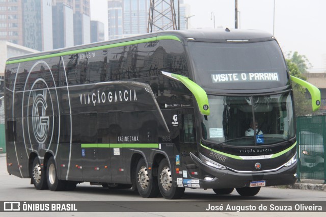 Viação Garcia 86068 na cidade de São Paulo, São Paulo, Brasil, por José Augusto de Souza Oliveira. Número da foto: #12700995.