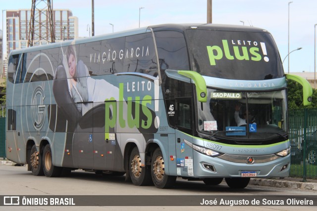 Viação Garcia 88097 na cidade de São Paulo, São Paulo, Brasil, por José Augusto de Souza Oliveira. Número da foto: #12700901.