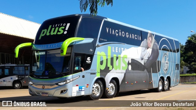 Viação Garcia 88067 na cidade de Maringá, Paraná, Brasil, por João Vitor Bezerra Destefani. Número da foto: #12702270.