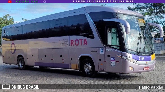Rota Transportes Rodoviários 7135 na cidade de Vitória da Conquista, Bahia, Brasil, por Fábio Paixão. Número da foto: #12701676.