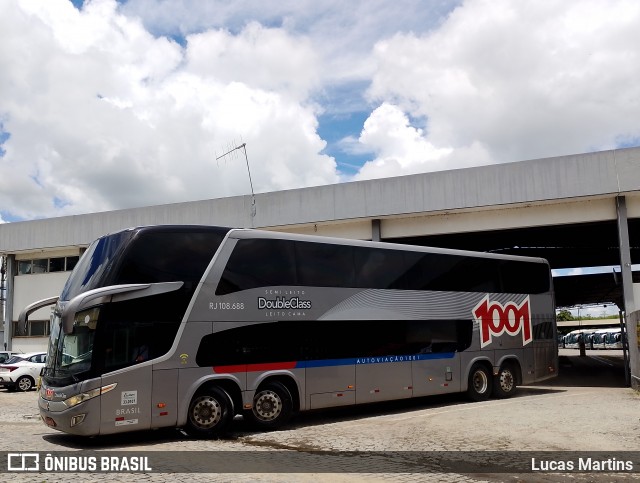 Auto Viação 1001 RJ 108.688 na cidade de Campos dos Goytacazes, Rio de Janeiro, Brasil, por Lucas Martins. Número da foto: #12699881.
