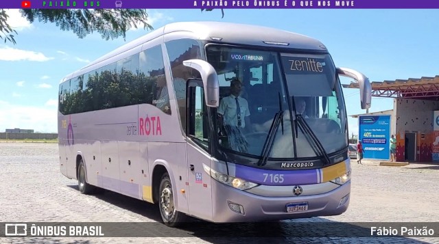 Rota Transportes Rodoviários 7165 na cidade de Vitória da Conquista, Bahia, Brasil, por Fábio Paixão. Número da foto: #12701689.