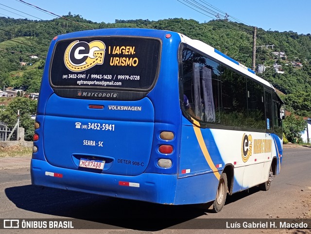 EG Viagens e Turismo  na cidade de Seara, Santa Catarina, Brasil, por Luís Gabriel H. Macedo. Número da foto: #12700068.
